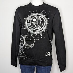 Blind Rooster black white Dream Dreamer sweatshirt S